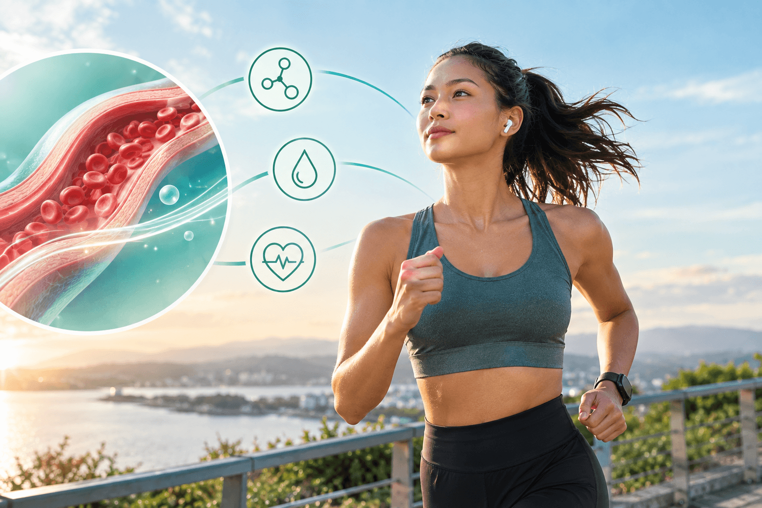 Nitric Oxide and Endurance Training: How Better Blood Flow May Support Performance